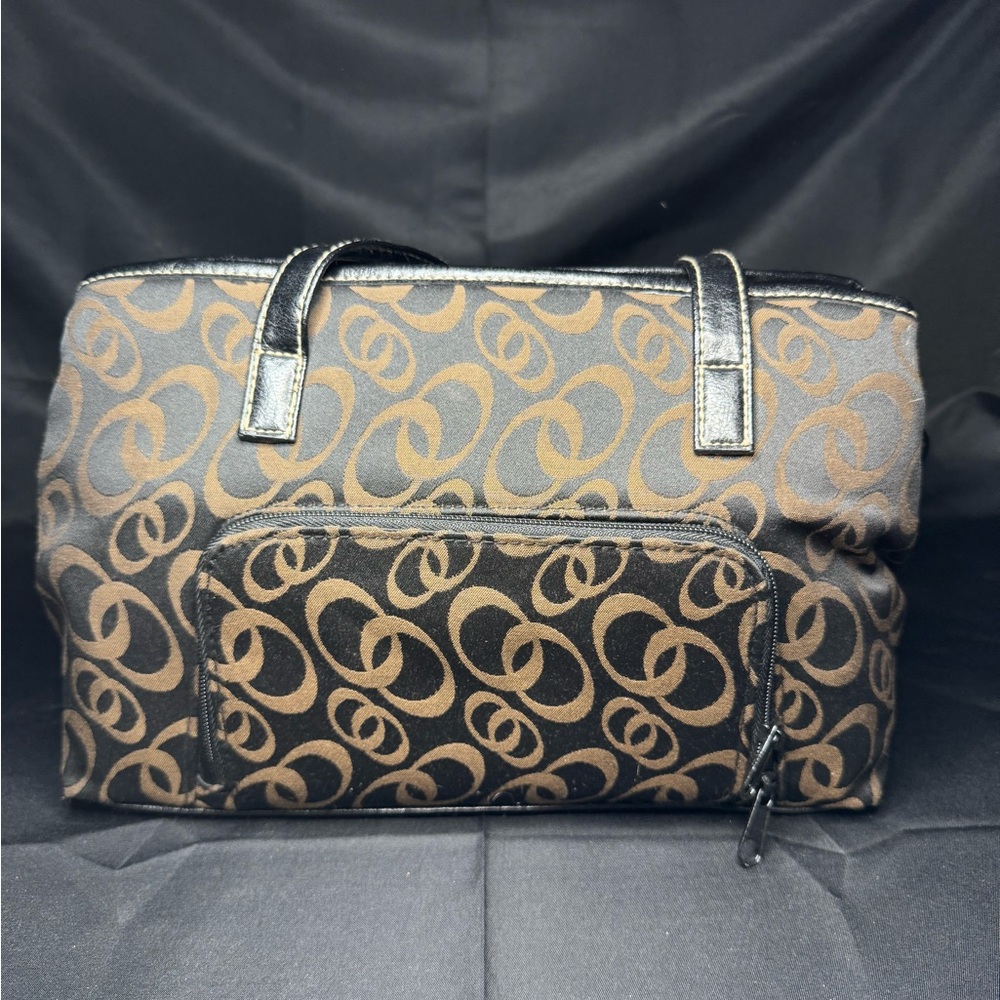 Merona Tote Brown/Black NWT